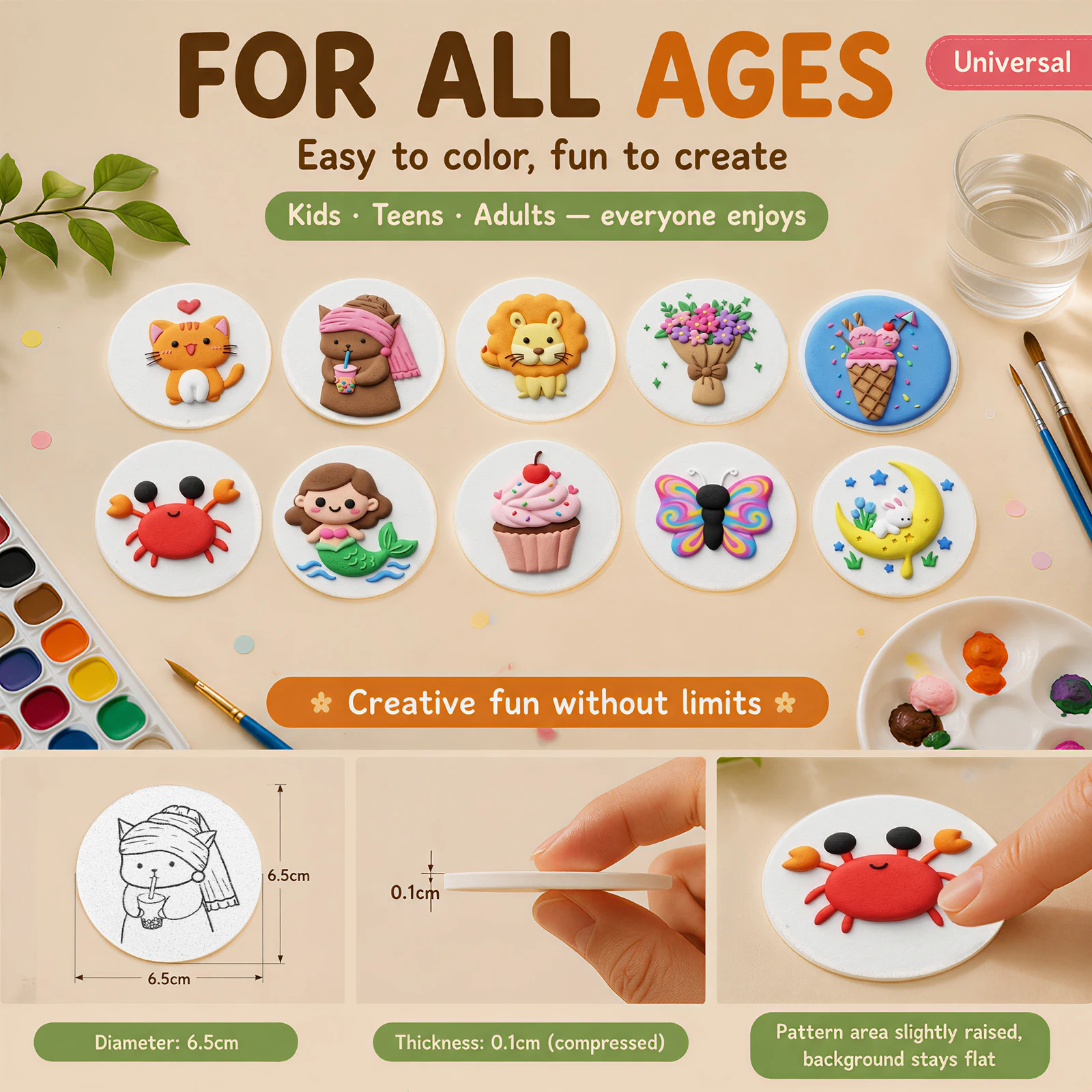 Conjunto de 10 Peças de Papel  - Art Craft In Paper avaliação e preço