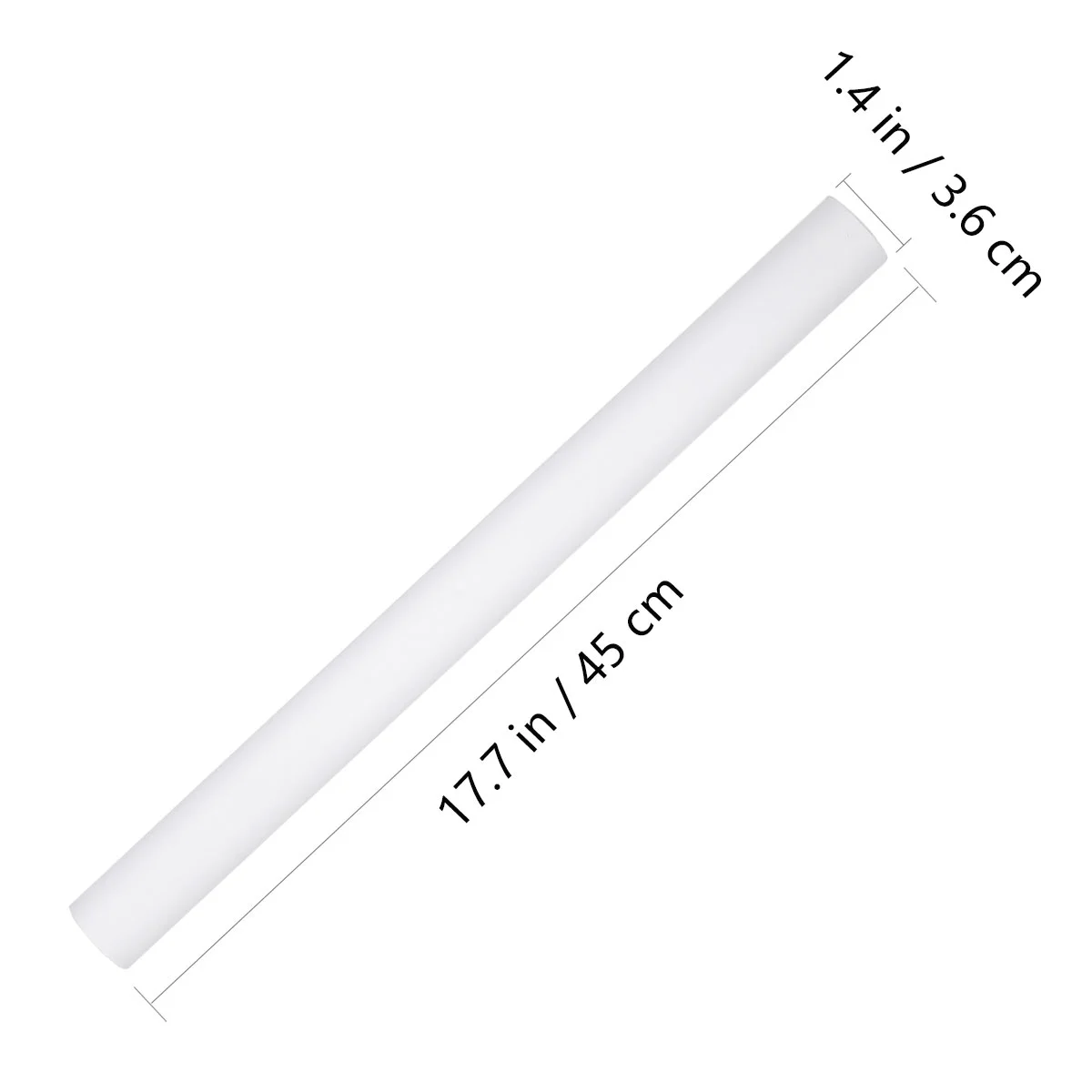 Drawing Paper Roll Poster Craft White Wrapping for Painting Sketching Thick Smooth Premium Material Ideal Pencils Pens