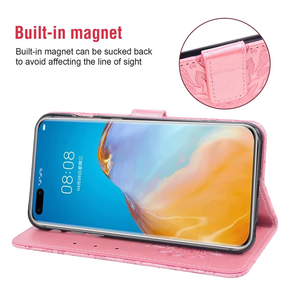 Leather Flip Wallet Case For Huawei P30 P40 Pro P20 Mate 20 Lite 10 9 P10 P9 P 30 lite Huawei 30p 20p P30p Magnetic Phone Cover