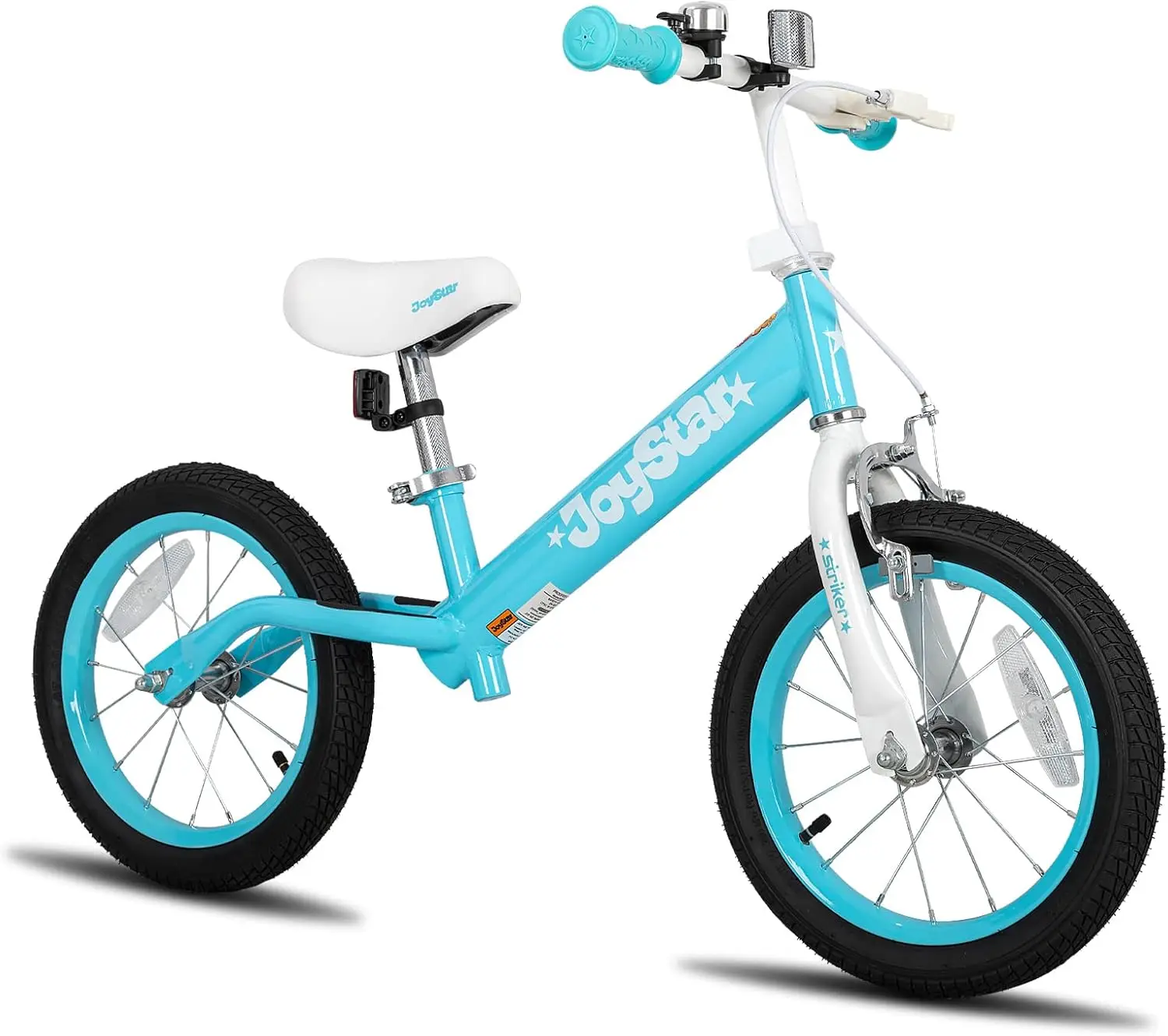 16 Inch Balance Bike for Toddlers and Kids Ages 4-7 Years Old Boys and Girls - Sport Kids Balance Bike with Handbrake - No Pedal