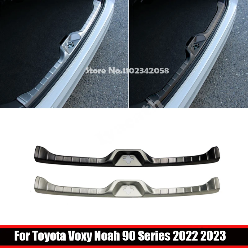 

For Toyota voxy noah 90 Series 2022 2023 2024 Built-in Rear Bumper Protector door Sill Trunk Threshold Tread Plate Accessories
