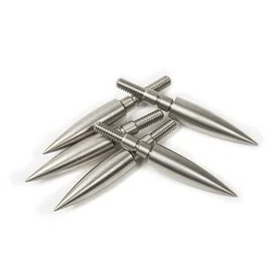 100 125 150 Grains Stainless Steel Archery Field Points Arrow Target Field Points in Archery Tips and Arrow Head 6 12 24 PCS