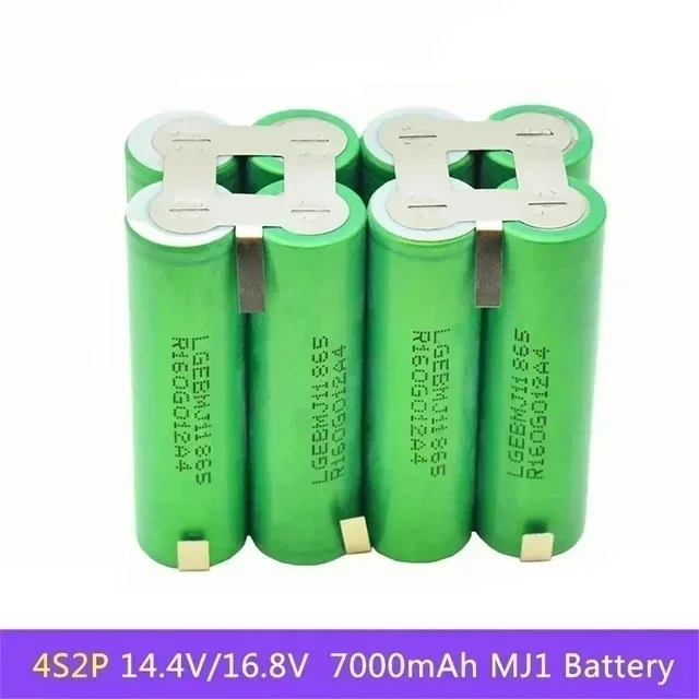 18650 MJ1 3500Mah 20 أمبير 3S 4S 5S 6S 8S 7.4V 12.6V 14.8V 18V 25.2V 29.6V ل Schroevendraaier Batterijen Lassen Batteri