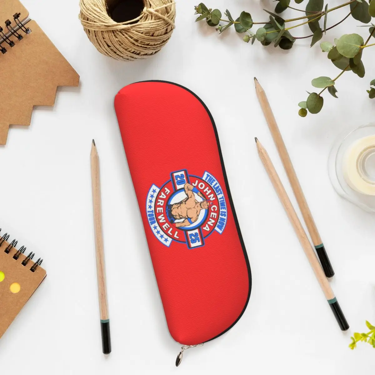 

Эстетический пенал John Cena Netflix NetflixWwe Raw, пенал для хранения канцелярских принадлежностей, большая вместительная коробка для ручек, сумка-карандаш