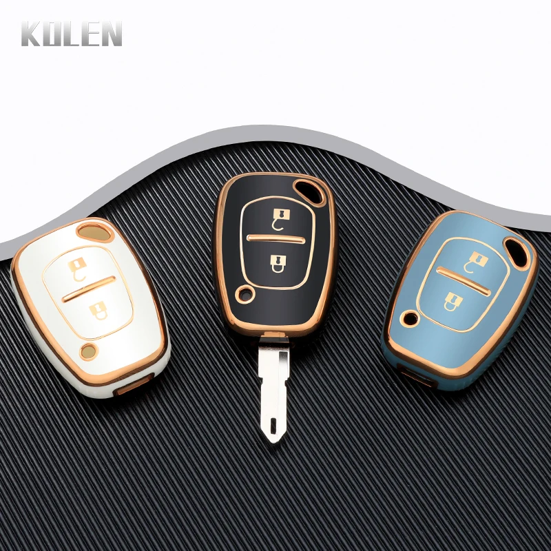 TPU Car Key Case Cover Shell Fob For Renault Trafic Kangoo Mavano Master For Vauxhall Opel Vivaro Protector Holder Accessories