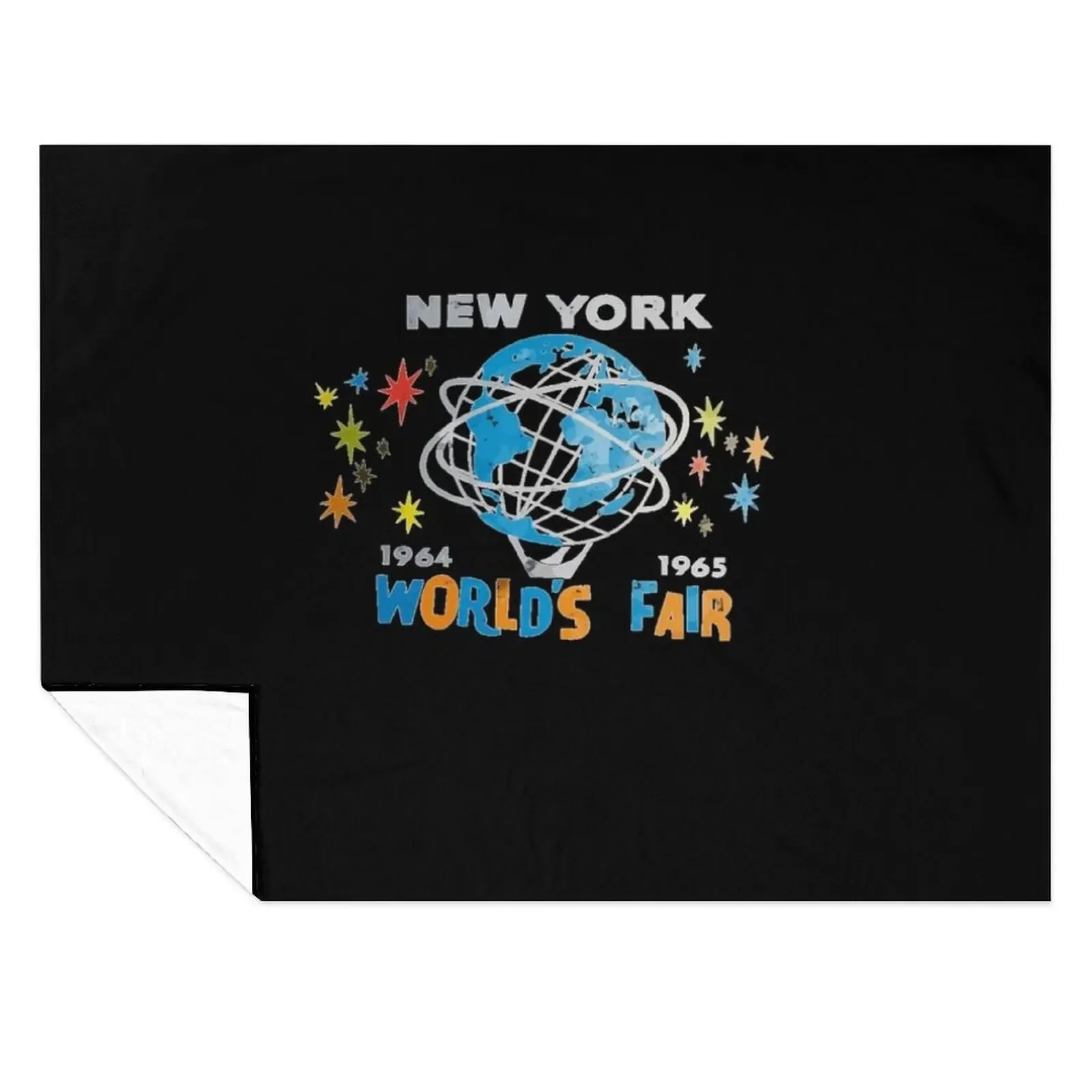 

New-York-World's-Fair-1964-1965-T-shirt Throw Blanket Flannel Fabric Picnic Summer Beddings manga Blankets