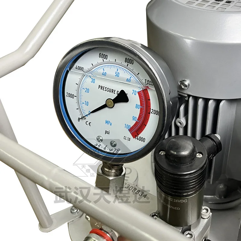 High Efficiency Three Speed Flow Electric Hydraulic Pump for Hydraulic Torque Wrench High Pressure Oil Pump