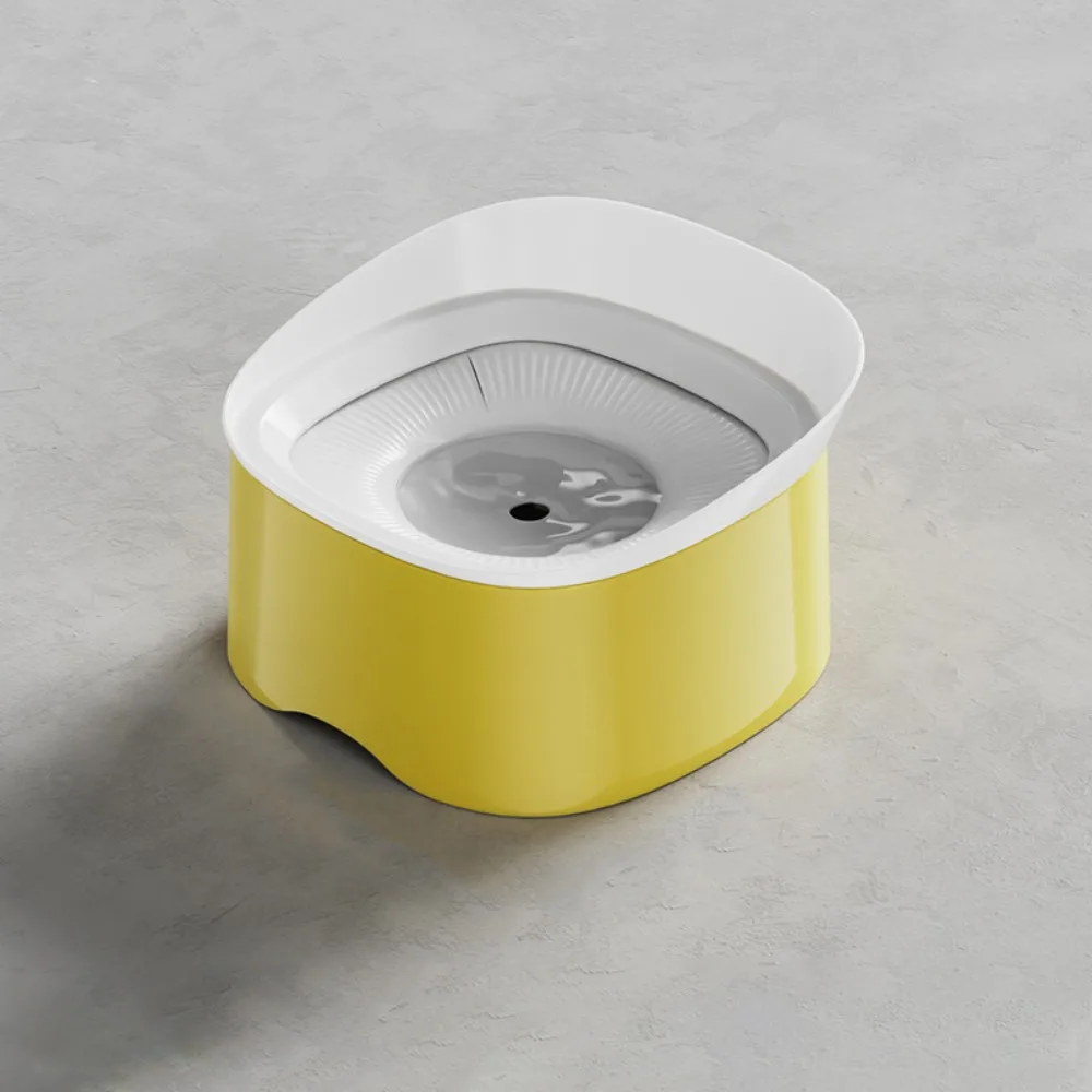 

Spill-Proof Dog Floating Bowl No Wet Mouth Large Capacity Pet Water Bowl Plastic Detachable Automatic Drinking Bowl Home