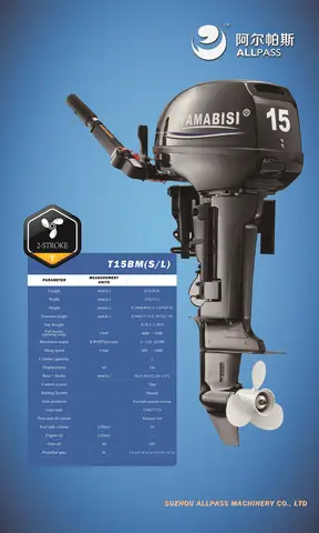 10 best sales yamaha 15hp 2 stroke - №1