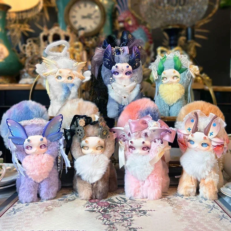 Tutulong Fantasy Bio-magic Academy Series Blind Box Cute Doll Mystery Surprise Birthday Model Ornament Gift Cat Dragon Toy Gifts