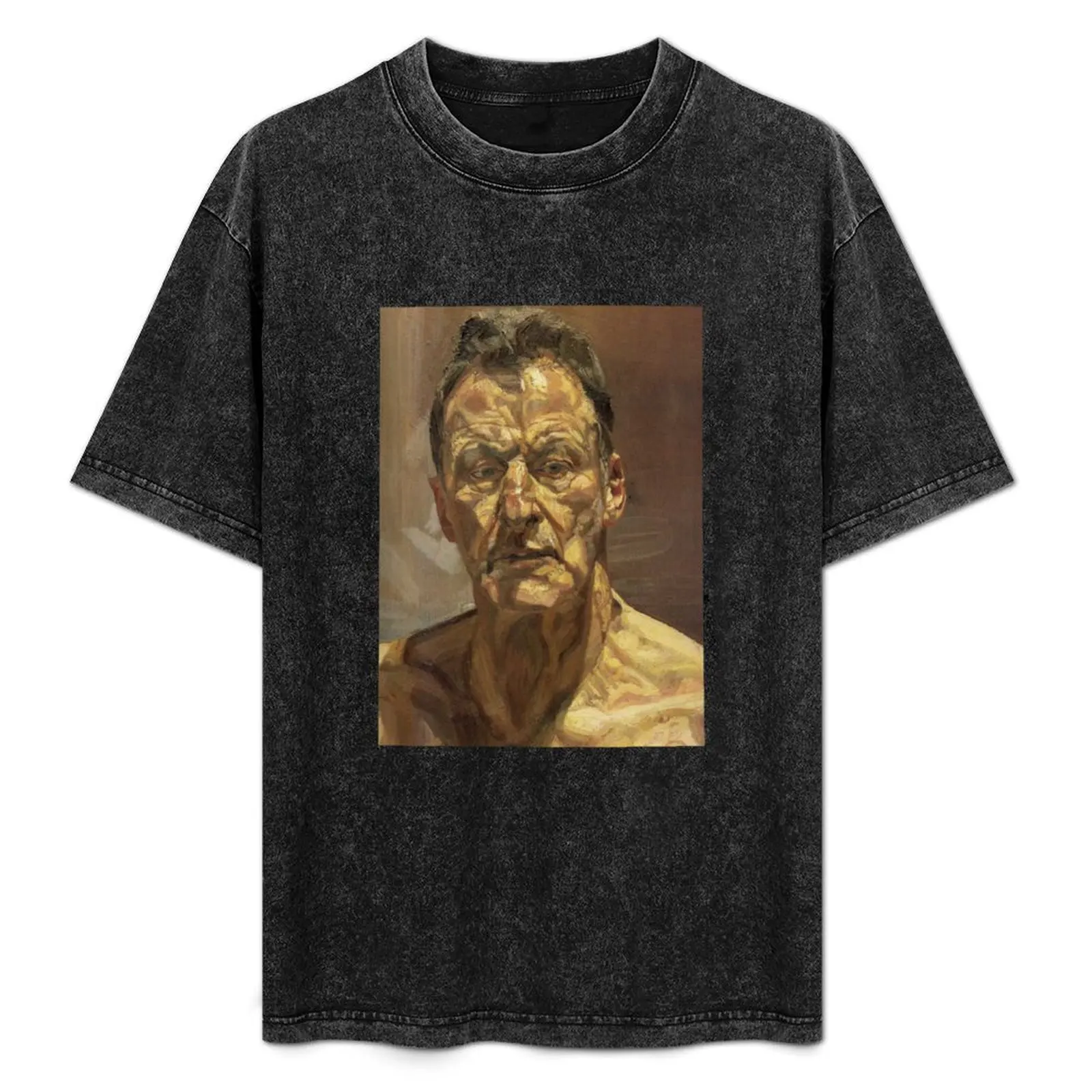 

Lucian Freud Self Portrait T-Shirt cute tops graphics plus sizes black t shirts for men