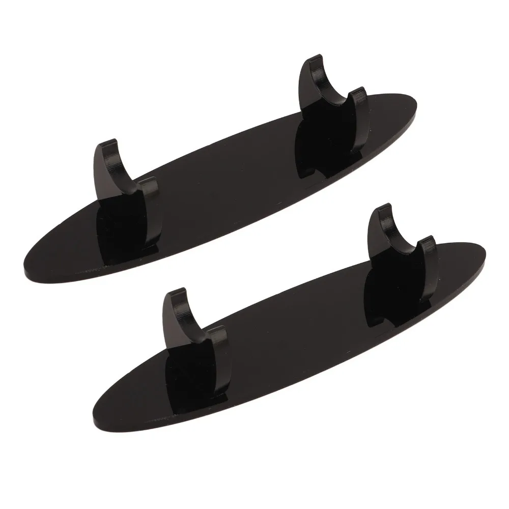 2Pcs Multipurpose Acrylic Pen Holder 2pcs Set Creative Display Stand Desktop Transparent/Black Desk Organizer Makeup Storage