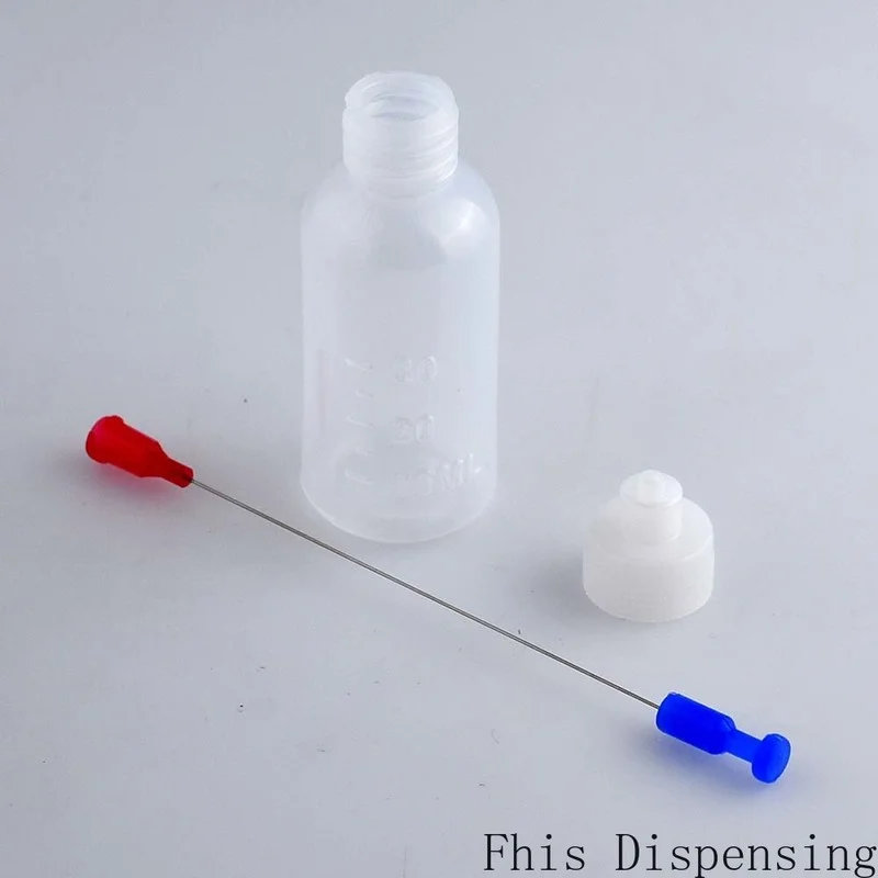 3 عبوات من أدوات تطبيق زيت المسدس بإبرة 25 جرام مع حقنة بلاستيكية 1 أونصة 2 أونصة 10 مل #6