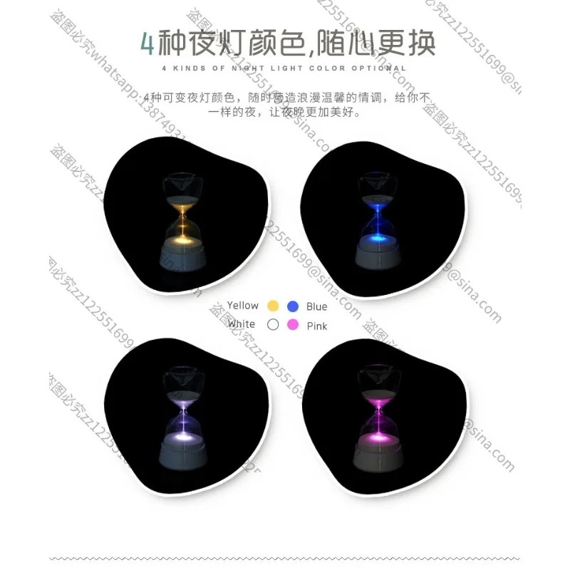 

Подходит для креативного ночника в виде песочных часов, спального светильника в виде песочных часов, ночника, рождественского подарка