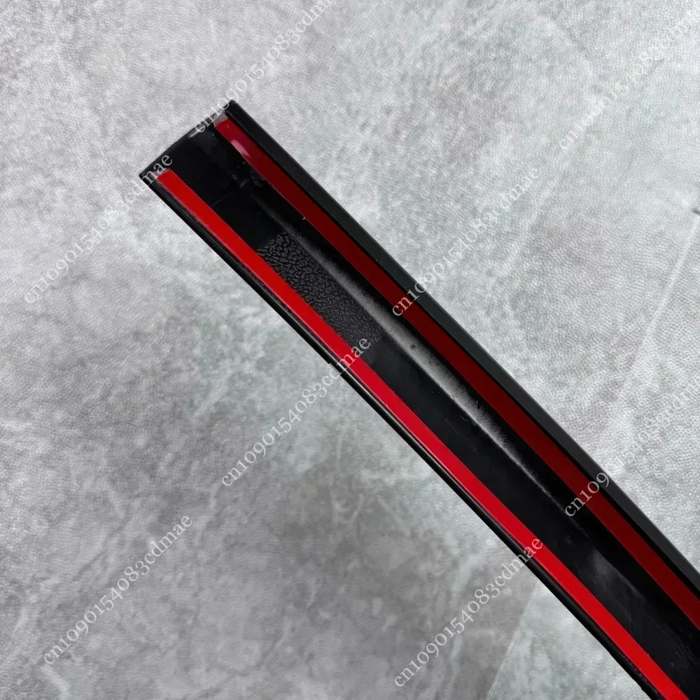 Gloss Black Front Grille Strips Cover Trim For Tiguan MK2 R Line Facelift 2020-2023 Front Bumper Insert Black Grill Accessories