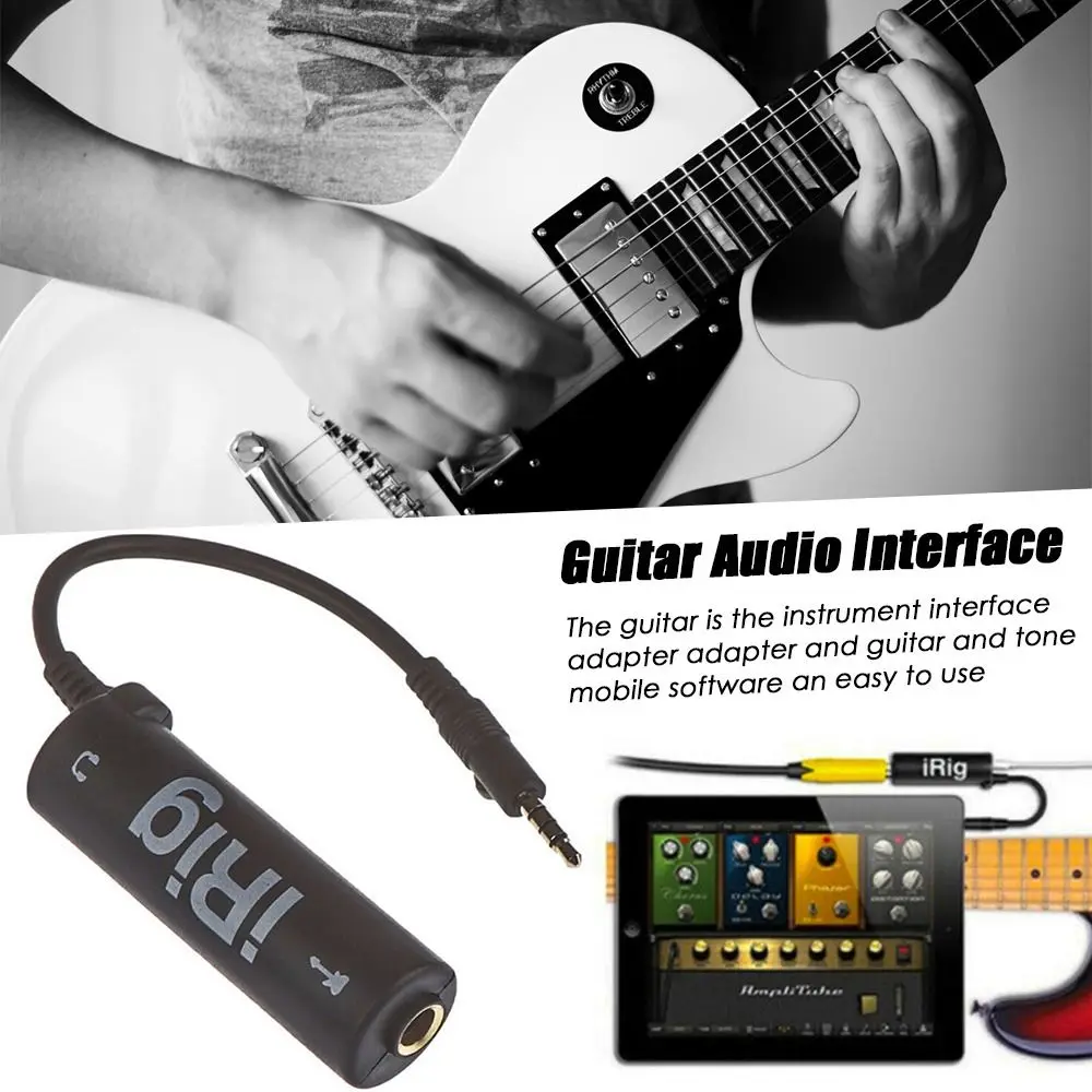 I-Rig Irig Converter Guitar For Phone I-Rig Converter Replacement Guitar Tuner Hot Guitar Interface Guitar Audio Interface