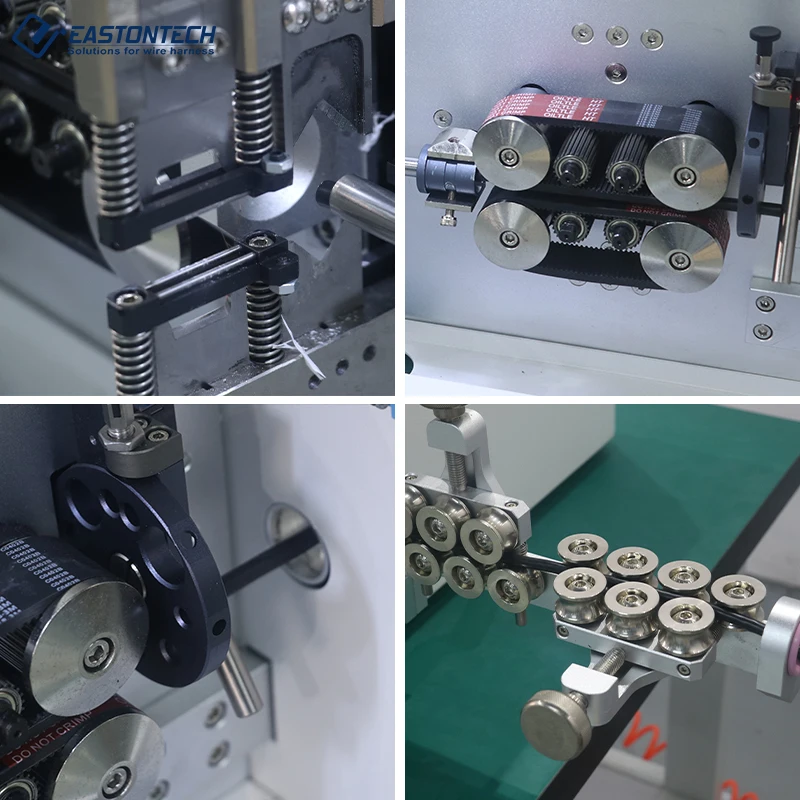 Fully Automatic Multi-conductor Cable Cutting Stripping And Twisting Machine EW-05F+T 0.5-30mm2 Cable Cutter Stripper Twister