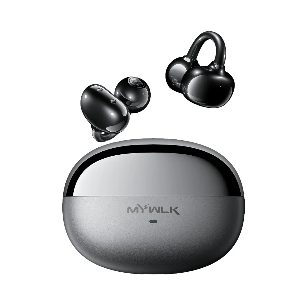 

Новая версия Bluetooth-гарнитуры с зажимом для ушей, удобные наушники с шумоподавлением и микрофоном для iPhone Samsung Xiaomi