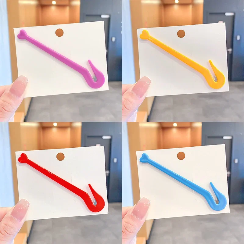New Hair Rubber Bands Remover Tools Hair Bands Rubber Cutter Not Hurt  Salon Headwear Cut Knife Styling Accessories Mixed Colors