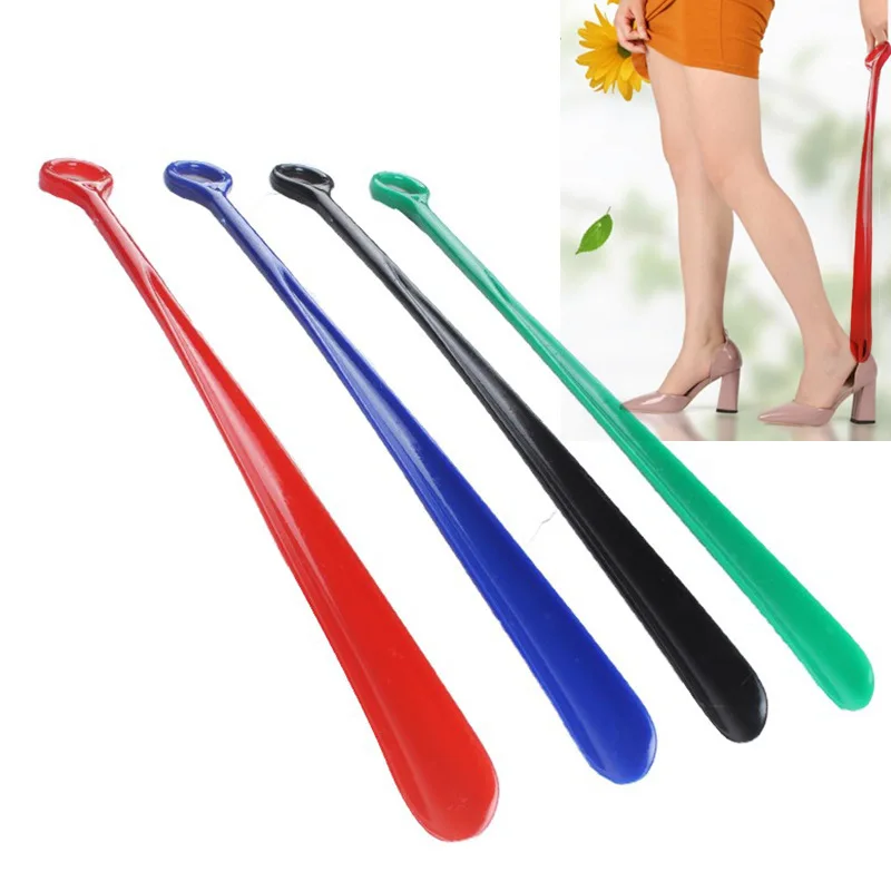 1pc 28cm/43cm/47cm/50cm Lazy Shoe Helper Long Handle Shoe Horn Easy To Use Shoe Horn Shoe Helper Easy Sturdy Shoe Helper Lifters