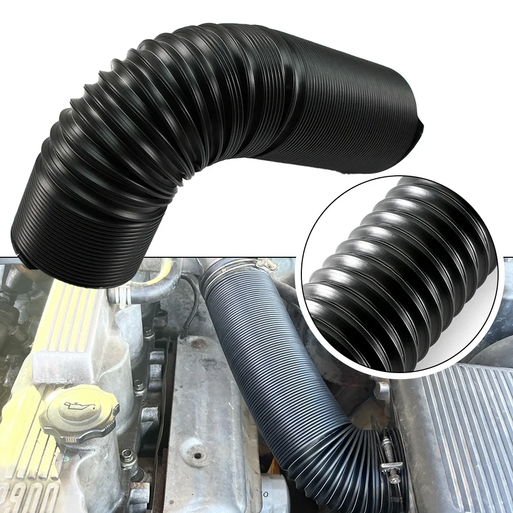 

Air Intake Hose Air Intake Pipe Duct Hose Tube Air Filter Pipe Auto Parts Black Cooling System Hose Clamp Intake Expansion Hose