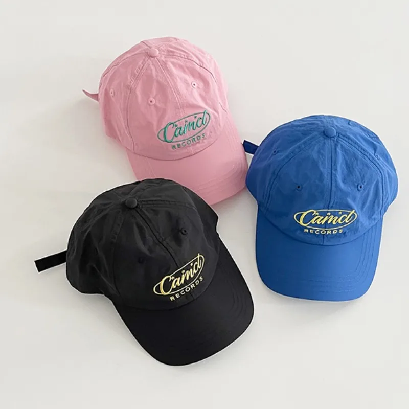 Thin Sun-Proof Breathable Baseball Cap Women's Korean-Style Wide Brim Quick-Drying Soft Top All-Matching Peaked Cap