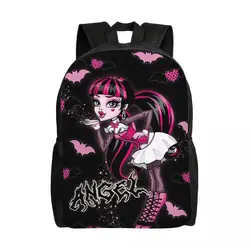 Monsters High Anime Travel Backpack Men Women School Computer Bookbag College Student Daypack Bags