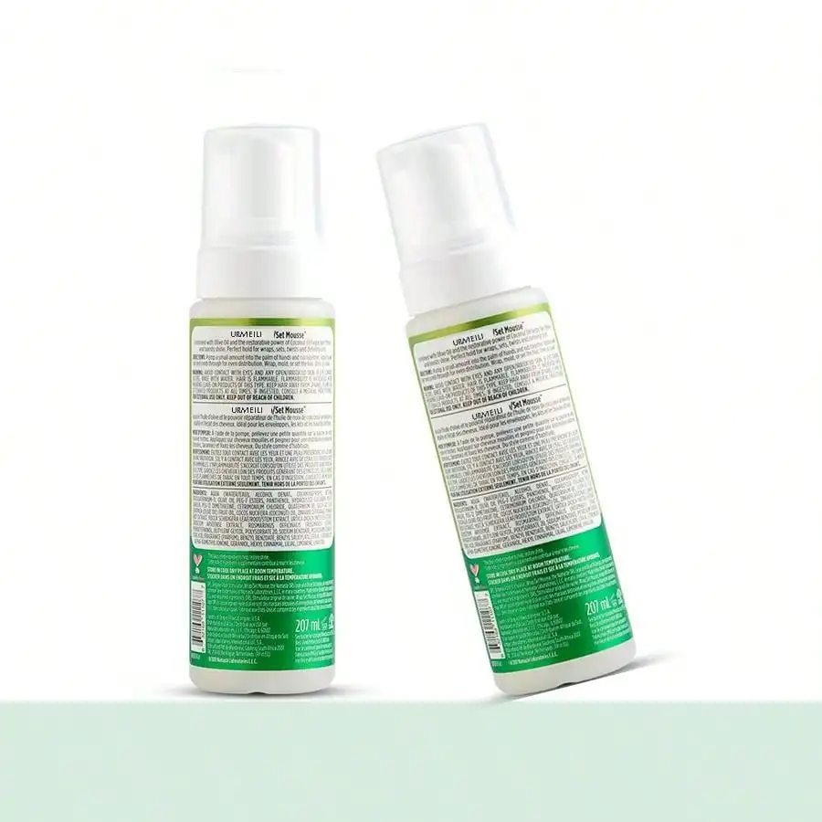 موس الشعر المجعد (207 مللي) للشعر المستعار عقد قوي زيت الزيتون تصفيف الشعر موس رغوة الشعر المضادة للتجعد لتصفيف الشعر للنساء #6