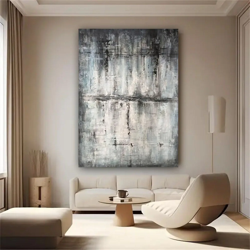 

100% Hand Painted Oil Paintings On Canvas Abstract Wall Art Decor Home Top Modern Landscape Mural For Living Room Entrance Trim