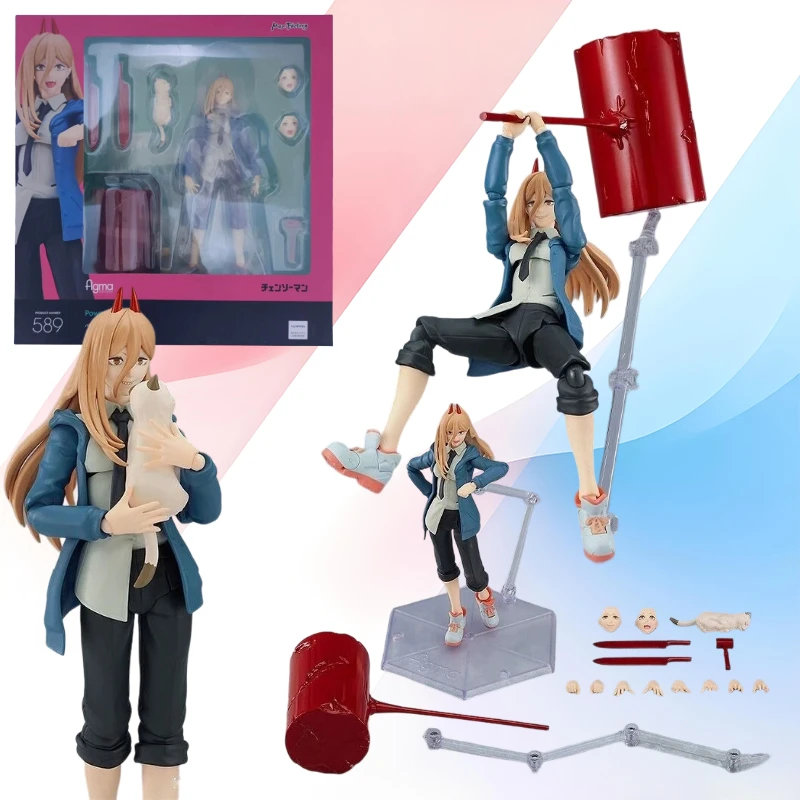 

Оригинальная фигурка Power из Chainsaw Man от Figma, коллекционная фигурка Max Factory, игрушка в подарок