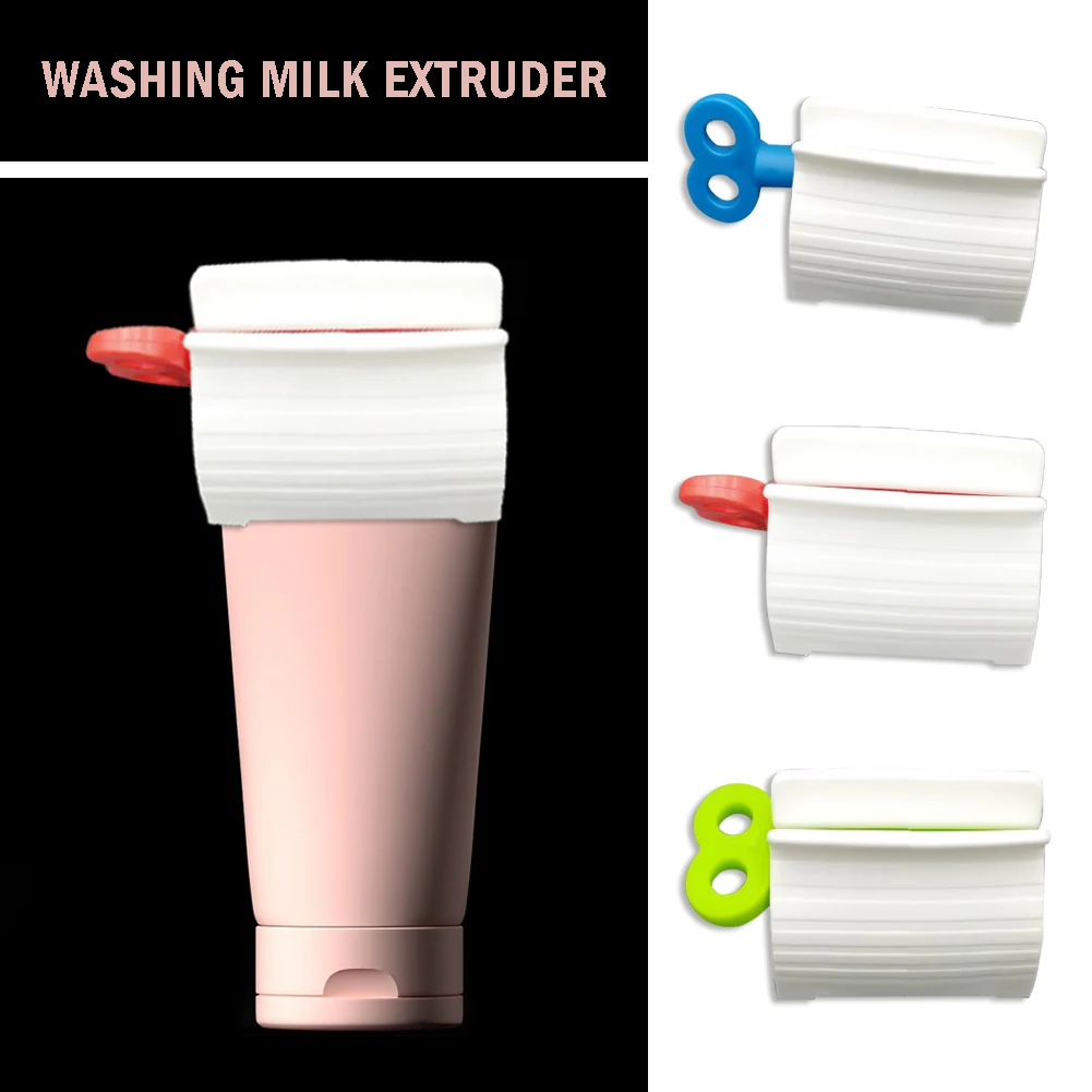 Plastic Toothpaste Squeezer Device Multifunctional Portable Toothpaste Holder Organizer Manual Press Tools Bathroom Accessories
