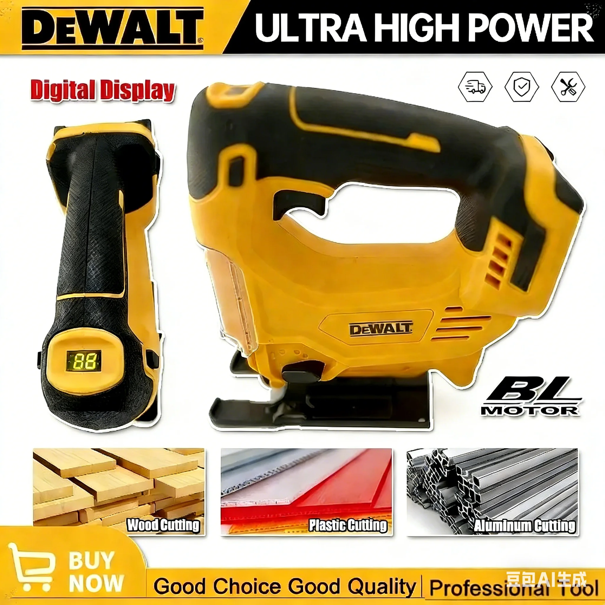 dewalt-2700rpm-cordless-brushless-curve-saw-electric-jig-saw-portable-multifunction-adjustable-woodworking-power-tool