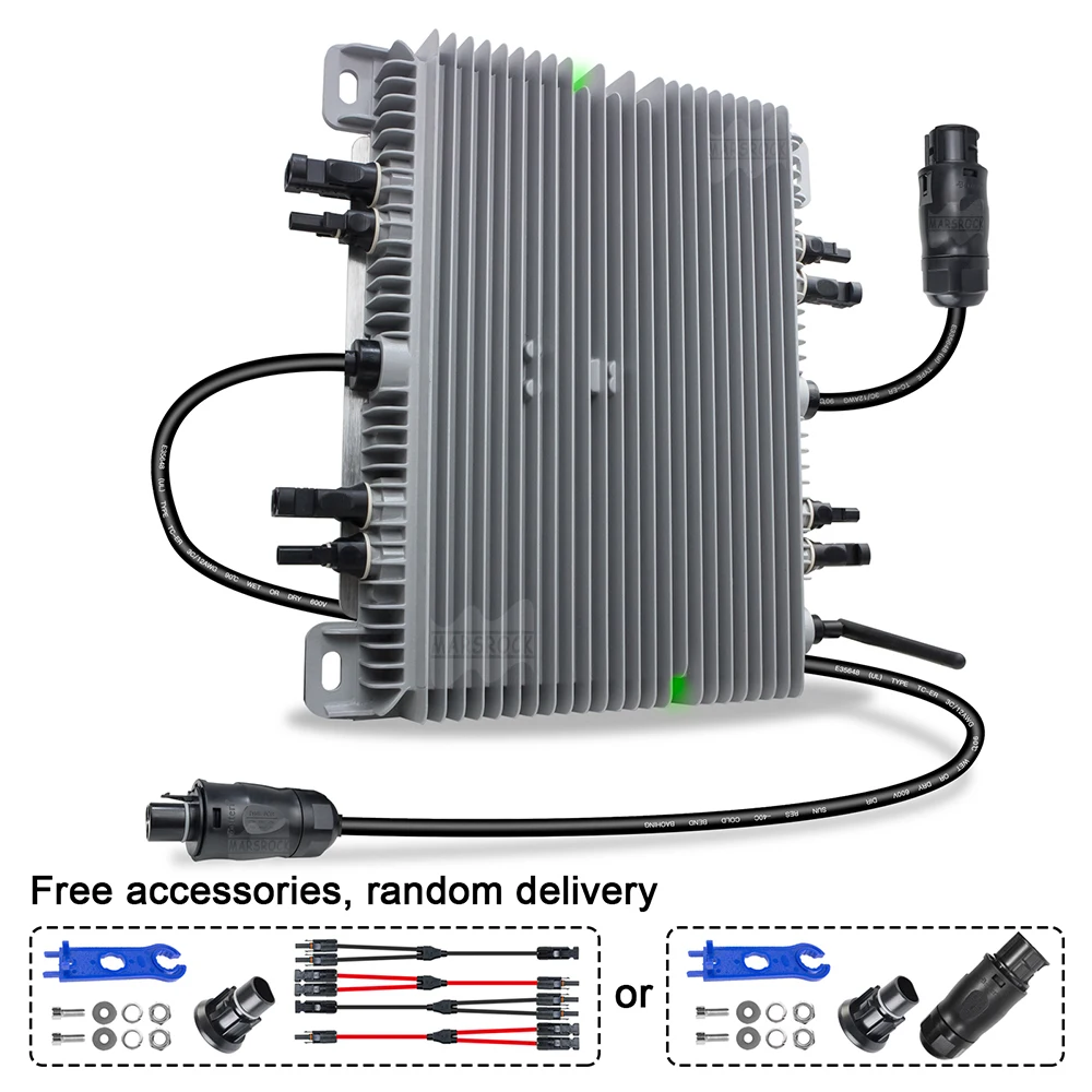 Imagem -02 - Microinversor de Gravata Deye-grid com Função Wi-fi Inteligente Conversor Grid on para Painéis 4pv 2000w Dc20v 60v para ac 80265v