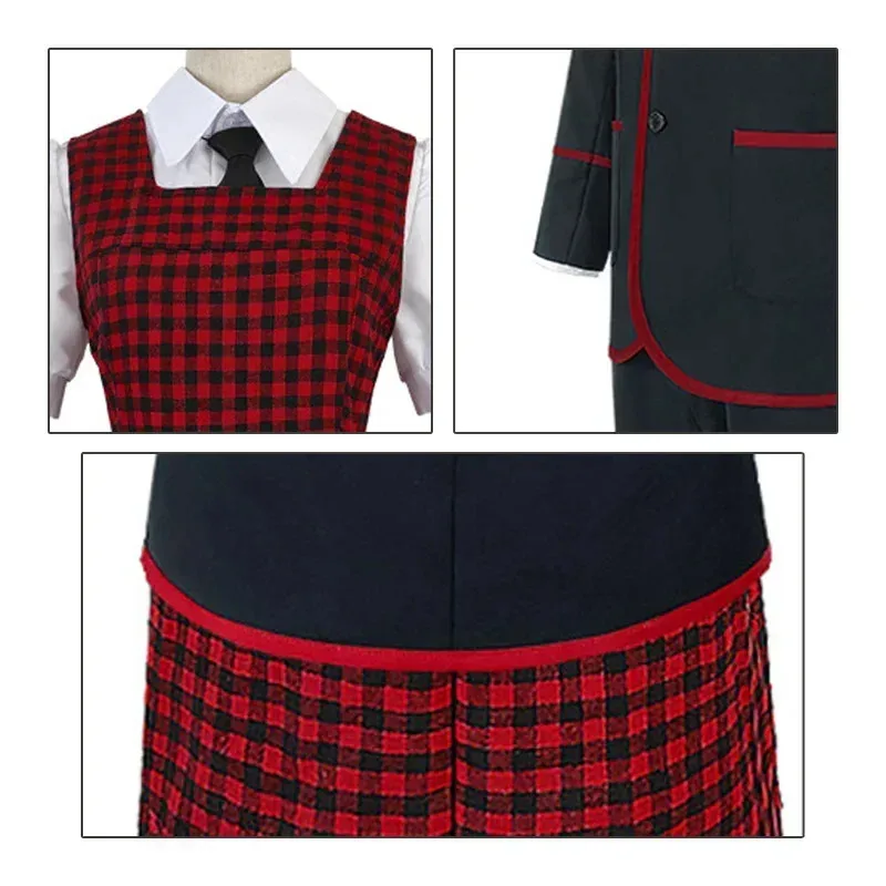 qq023 فيلم مظلة أكاديمية خمسة أزياء النساء الرجال فساتين كلية الملابس اليومية زي مدرسي حفلة الهالوين تأثيري