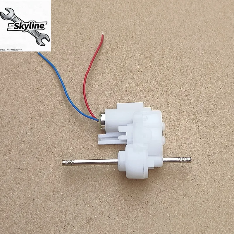 Mini Hollow Cup Geared Motor Double Axle, Robot Power Motor Miniature Car DIY Gearbox Set Accessories