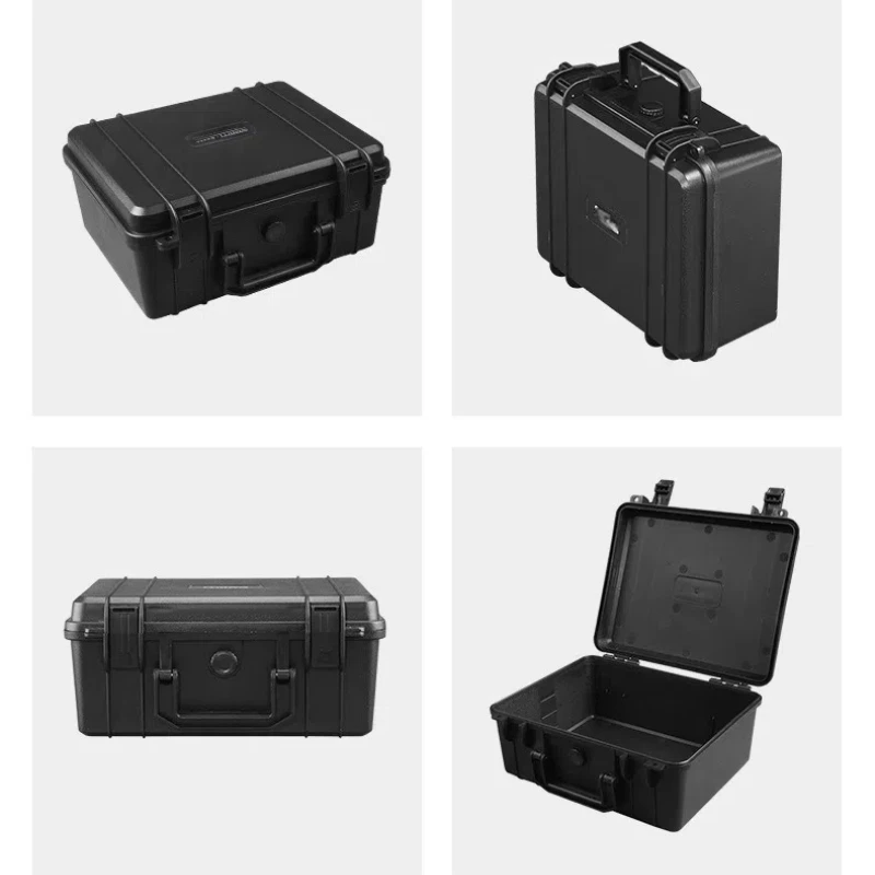 Imagem -04 - Espessado Plástico Rígido Toolbox Hardware Equipamento Portátil de Grande Capacidade Instrumento Caixa de Armazenamento com Esponja Mala pp Case