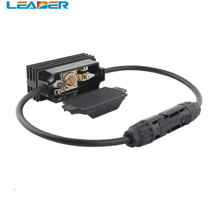 Imagem -03 - Leader 10 Pcs Outdoor Impermeável Diodo Conector 55amp Dc2000v pv Estilo Painel Solar em Linha Conector de Diodo Ip67 para Combiner Box