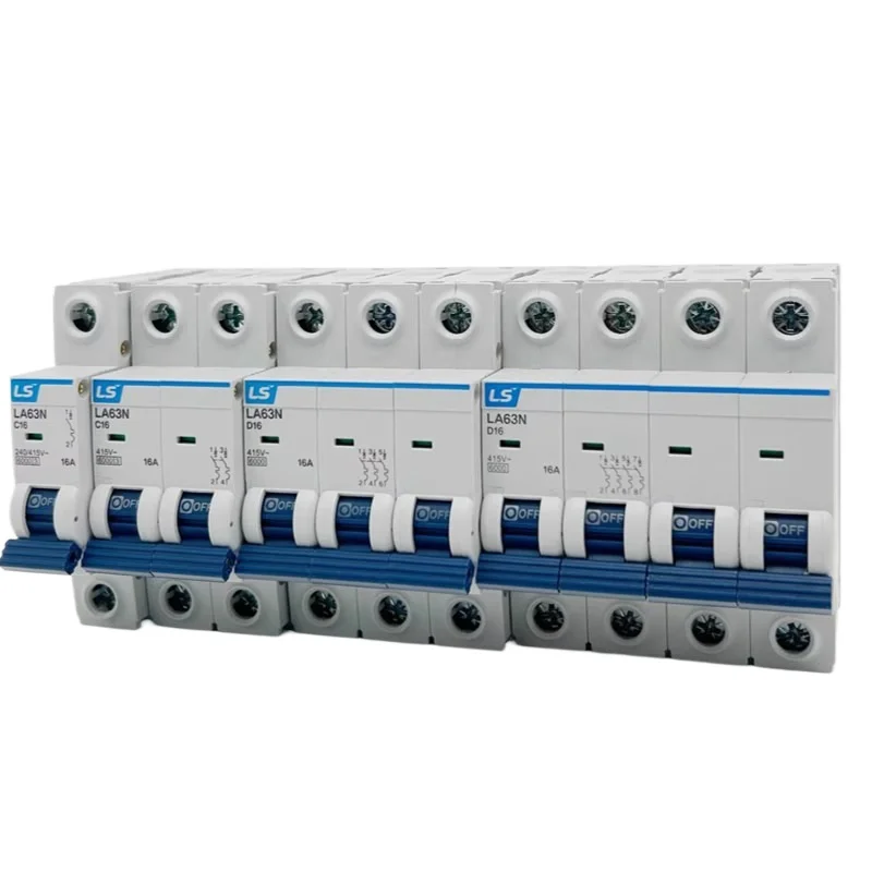 

Miniature Circuit Breaker LA63N/1P2P3P4P/1A6A10A20A32A40A63A/BK63N Air Switch