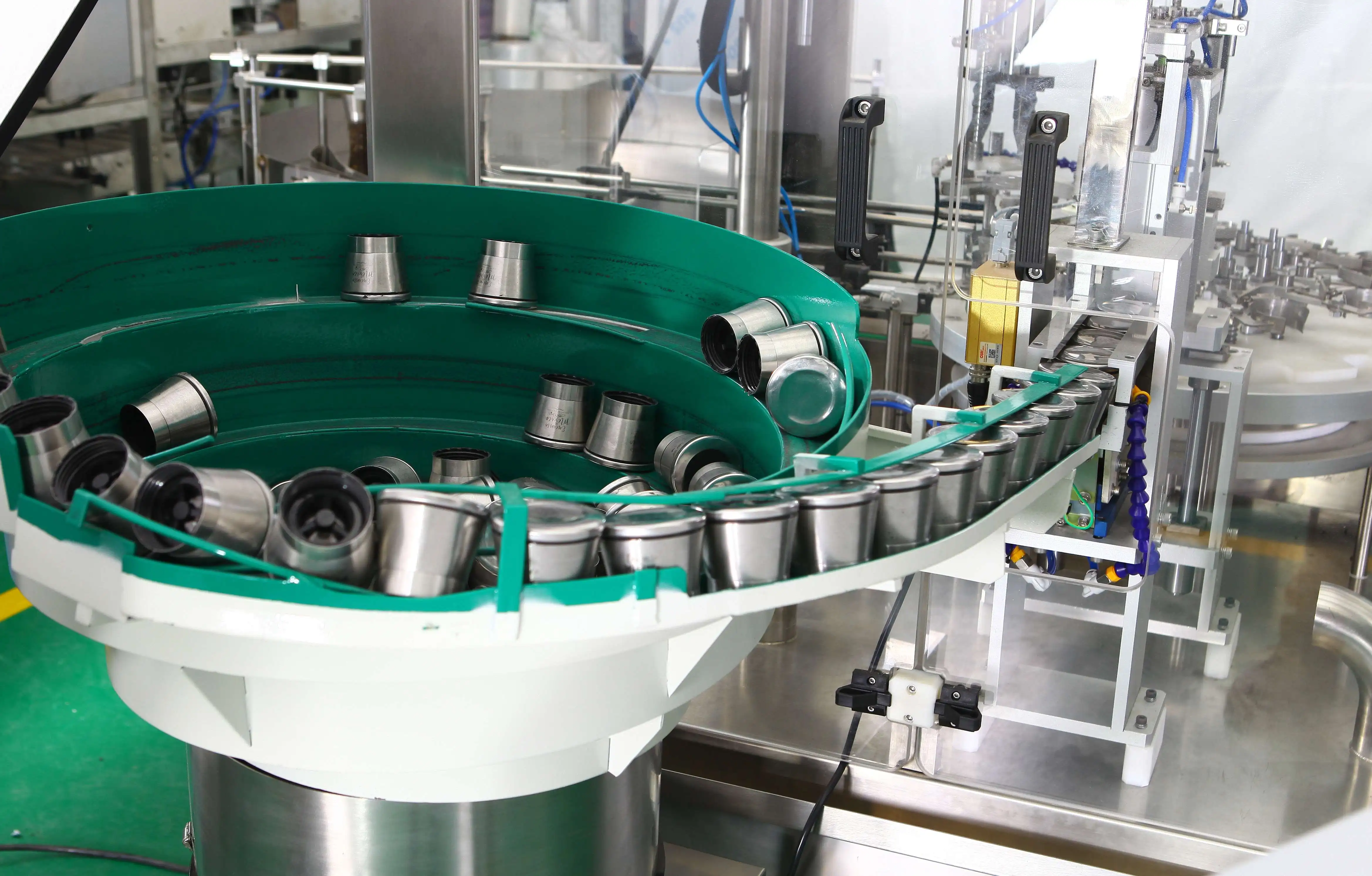 Mesin pengisian toples granular bubuk 100 gr otomatis