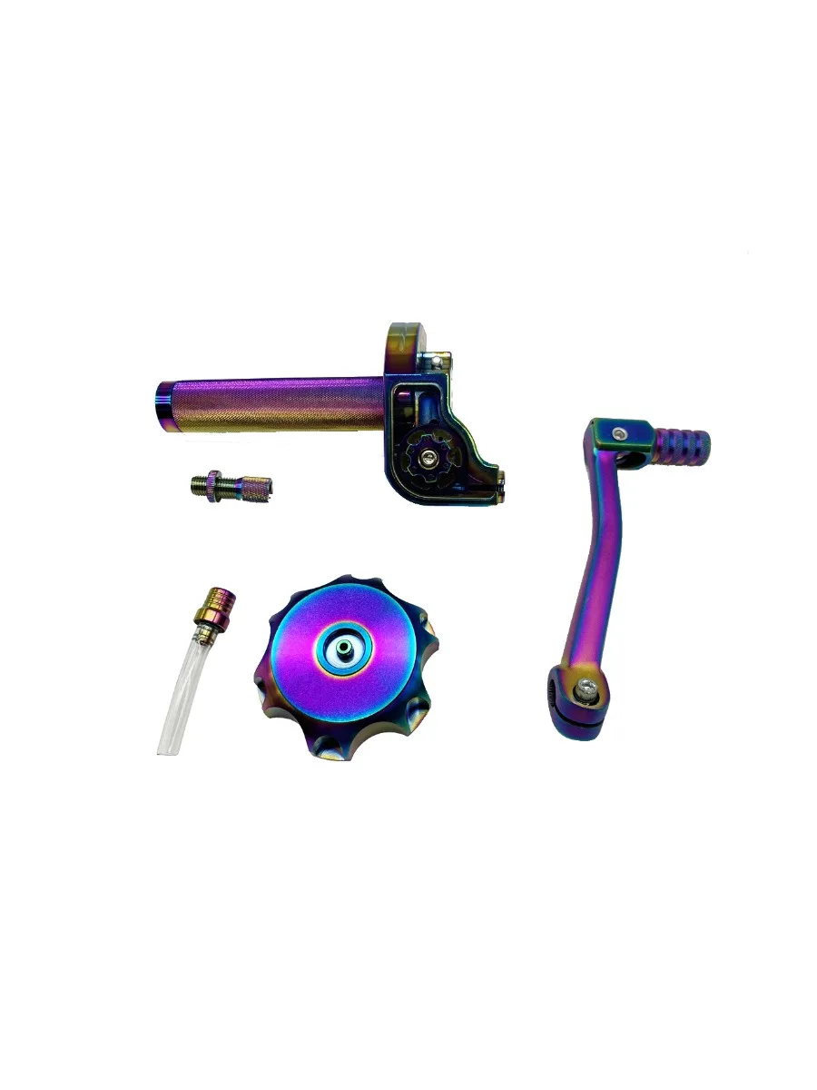 22mm CNC Aluminum Multicolor Accelerator Throttle Twist Grips Handlebars