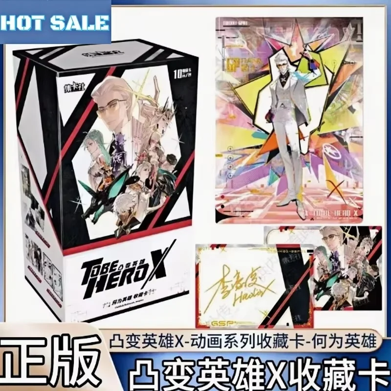 New To Be HERO X Card TOBEHEROX Series Collection Cards What Is A Hero Animation Cartoon Peripheral Card Birthday Gifts