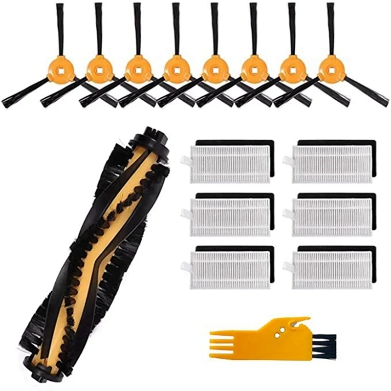 

Main Brush Side Brush Filter For ECOVACS DEEBOT N79S/DN620/500 Robot Vacuum Cleaner Replacement Parts Spare Parts Accessory Kit