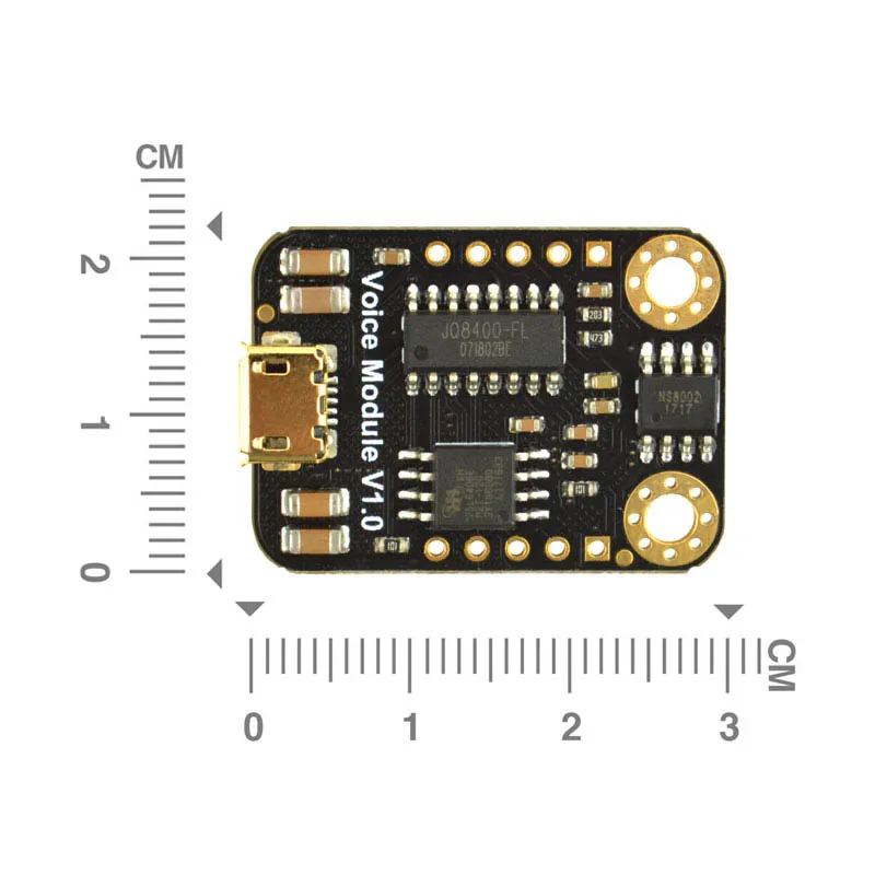 Gravity: UART MP3 voice playback module built-in storage supports MP3 WAV