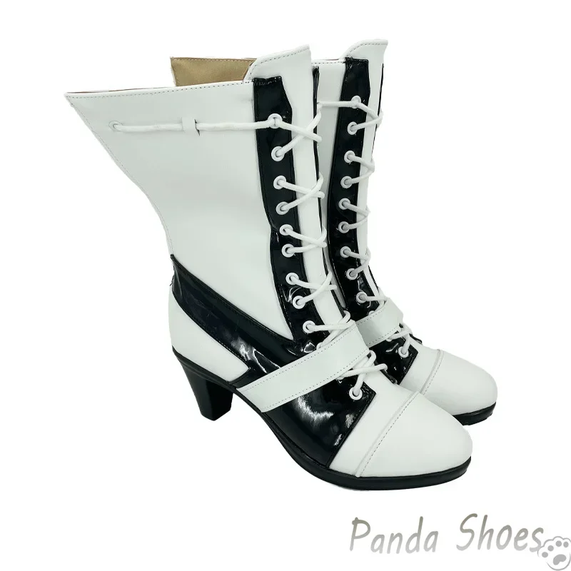 Buty do cosplayu Nu Carnival Yakumo, długie buty do cosplayu z anime i gier, rekwizyt do kostiumu Nu Carnival Yakumo na Halloween.