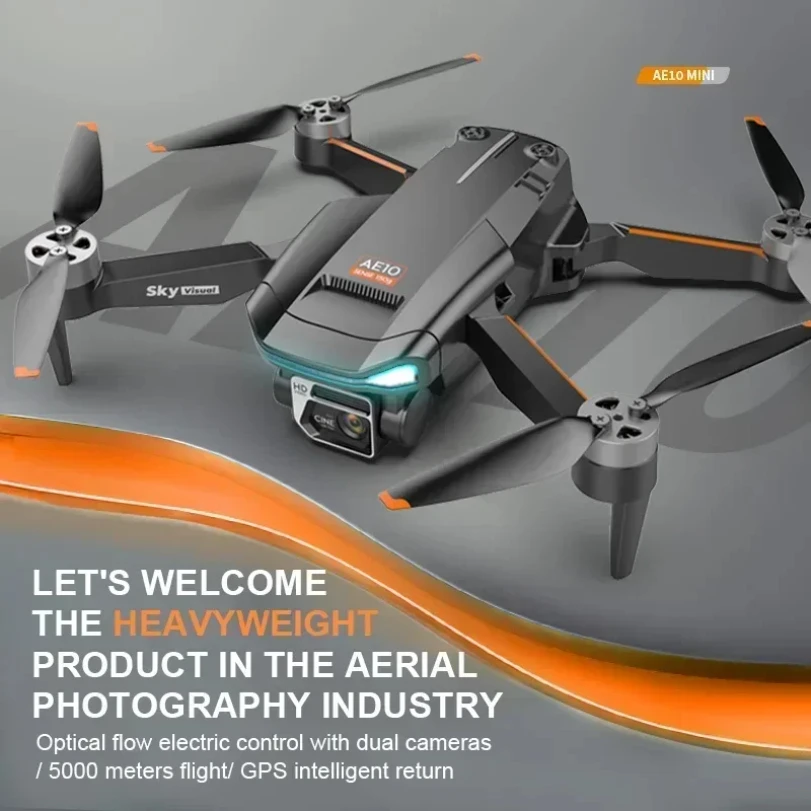 

New AE10 Mini Drone GPS WIFI Brushless 360° Laser Obstacle Avoidance professionnel 8K HD Camera Drones Positioning Dron Toy 800M