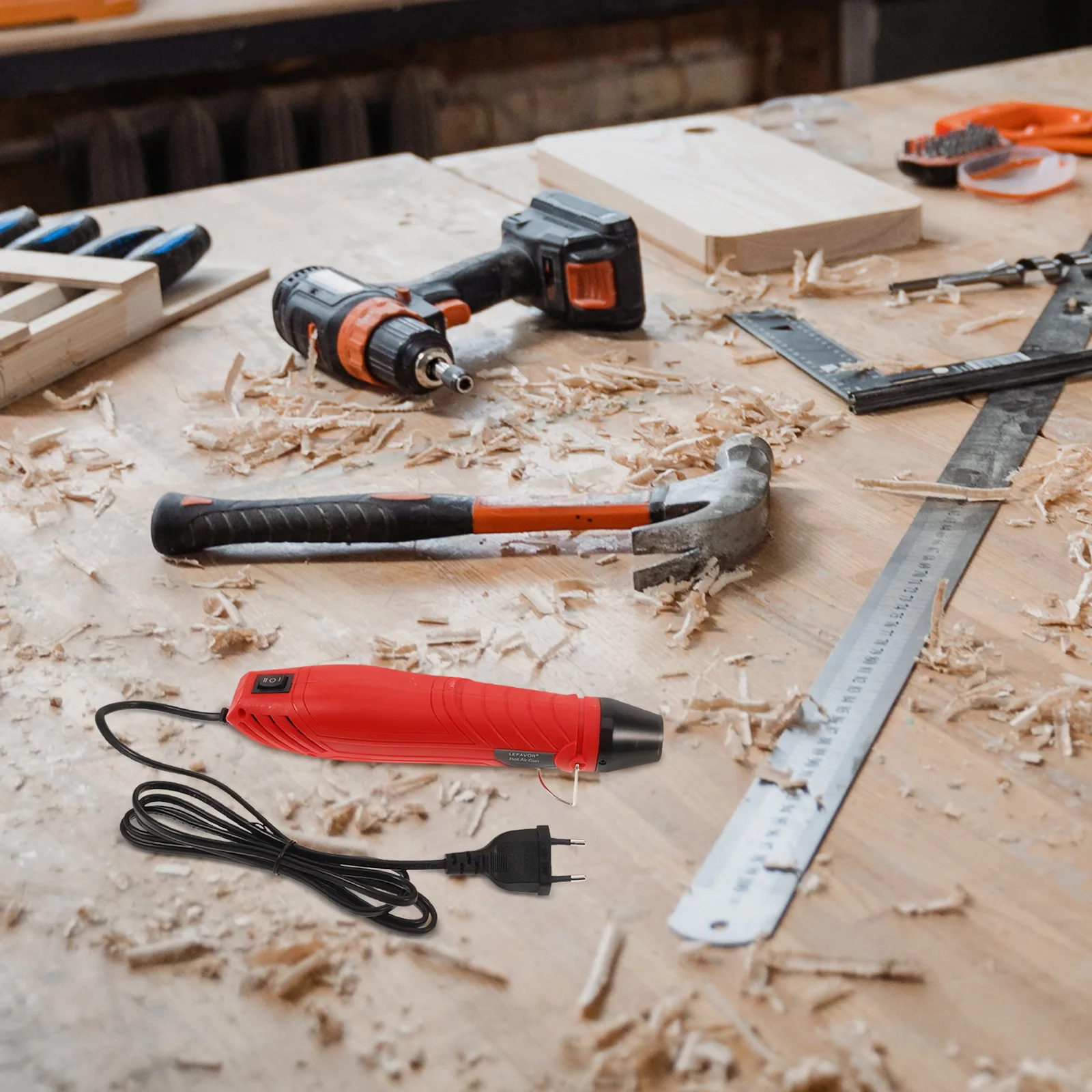 

Portable Hot Welding Plastic Tool 2000W High Efficiency for Shrink Tubing Car Bumper Repair DIY Projects Corded Handheld