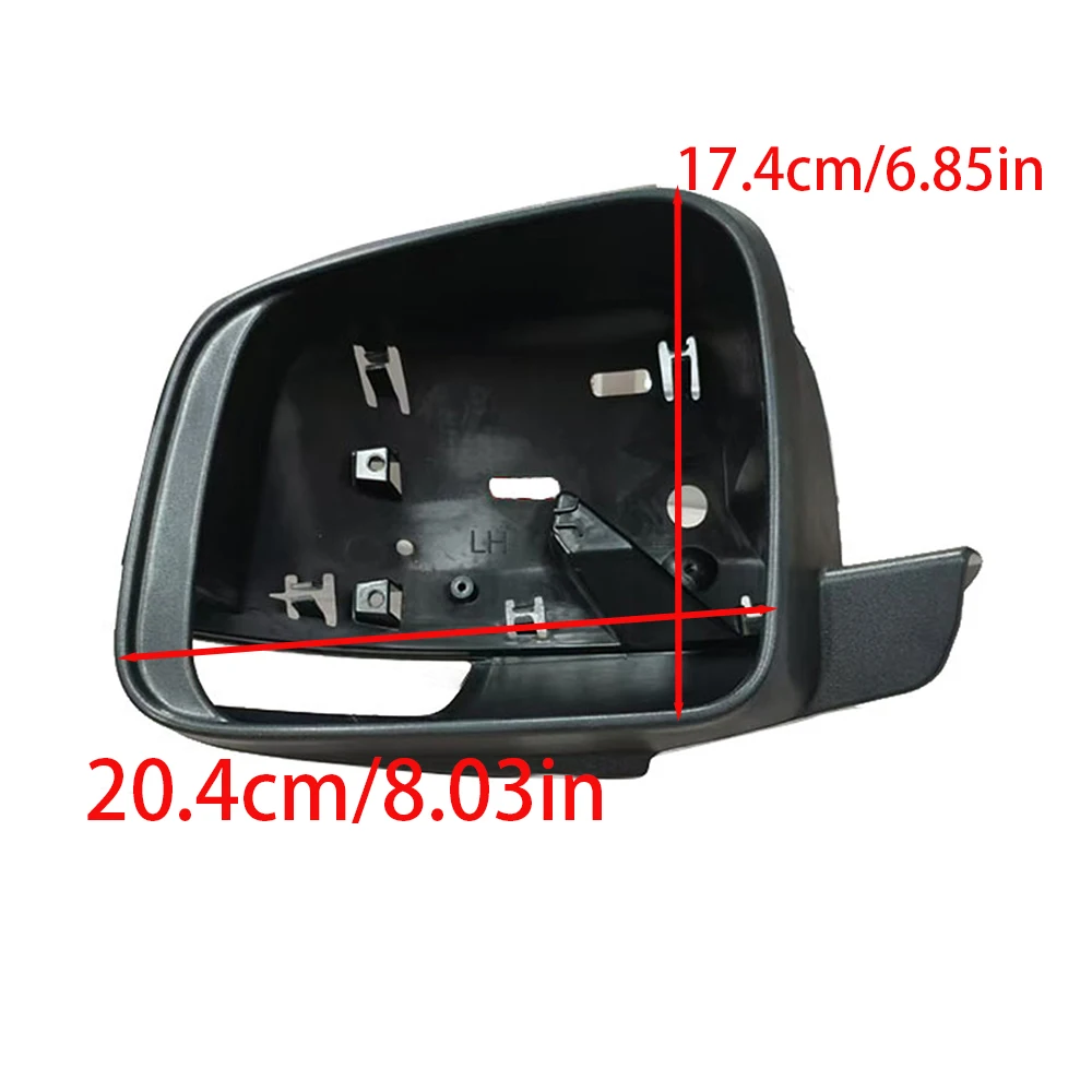 Reversing Mirror Frame Rearview Mirror Cover Frame Left Driver /Right Passenger Side For Jeep Grand Cherokee 2014-2021