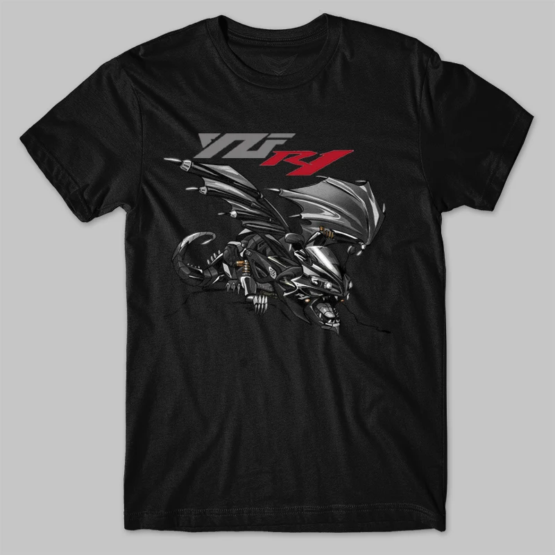 Classic Japanese Motorcycle YZF R1 RN12 Dragon Inspiration T-Shirt