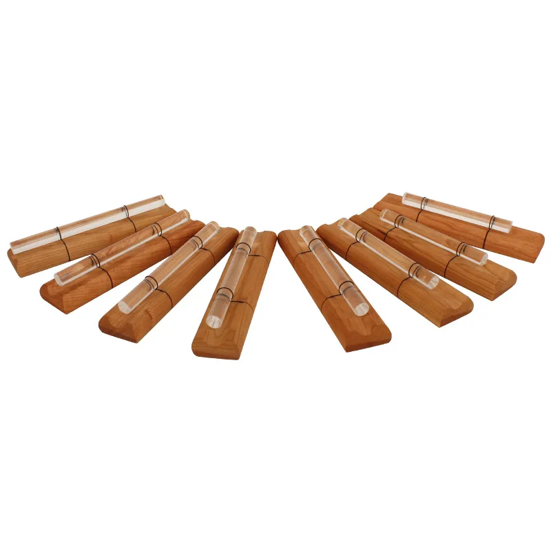 Transparent Colored Crystal Sound Beam Set with Mallet&Carry Bag,7 Tones Sound Therapy Yoga Meditation Chakra Healing Instrument
