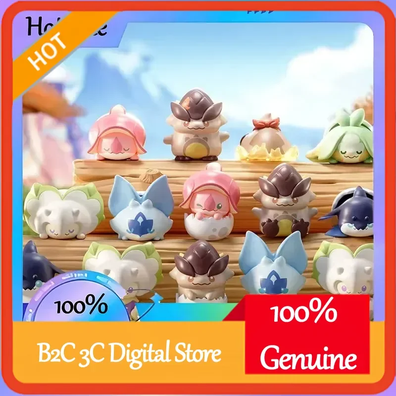 

Мини-модель дракона Natlan, коллекционный орнамент, слепая коробка Genshin Impact, аниме, игра, тематический подарок для косплея на день рождения, Хэллоуин